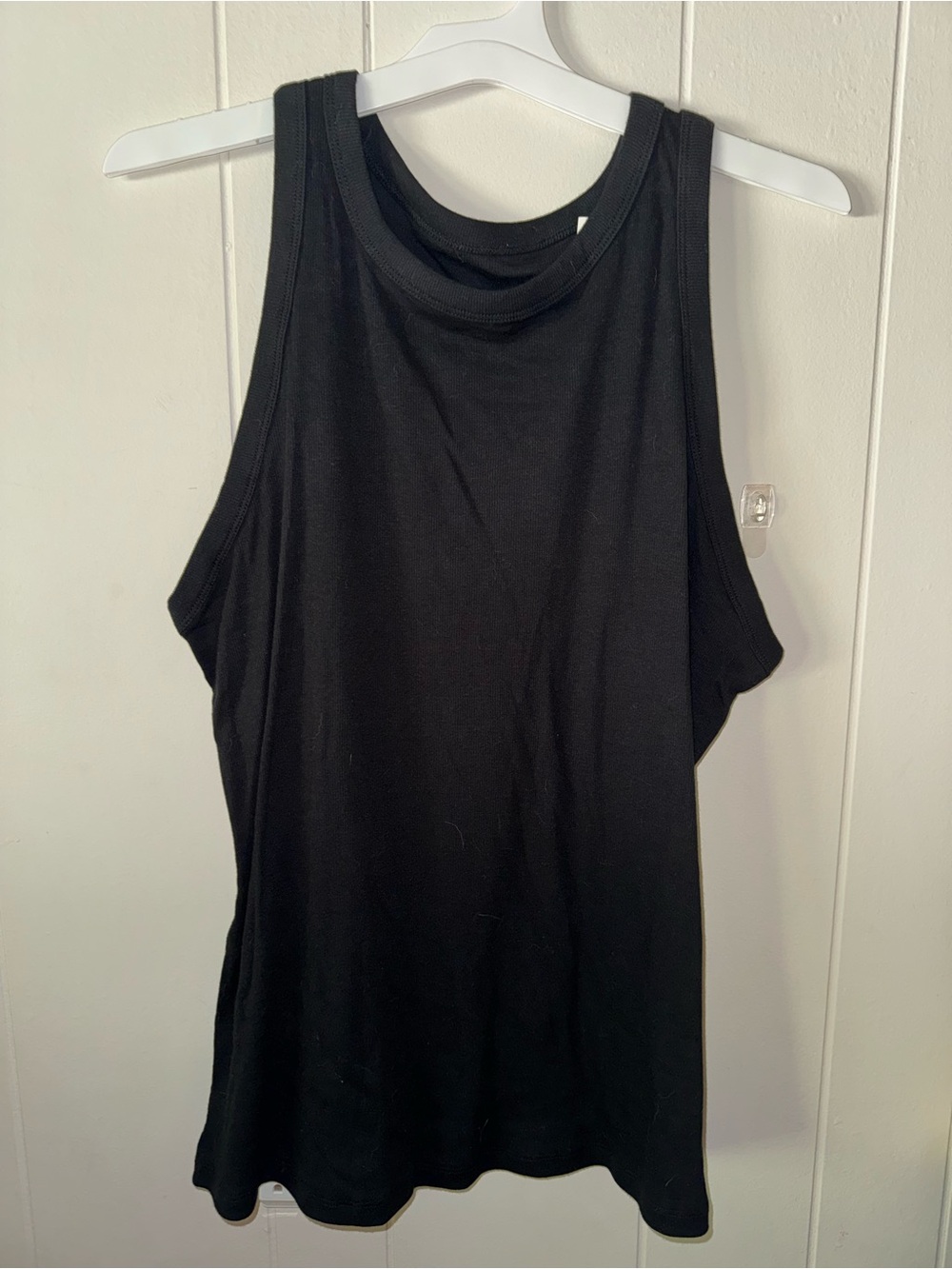 a new day Black Scoop Neck Women's Tank Top